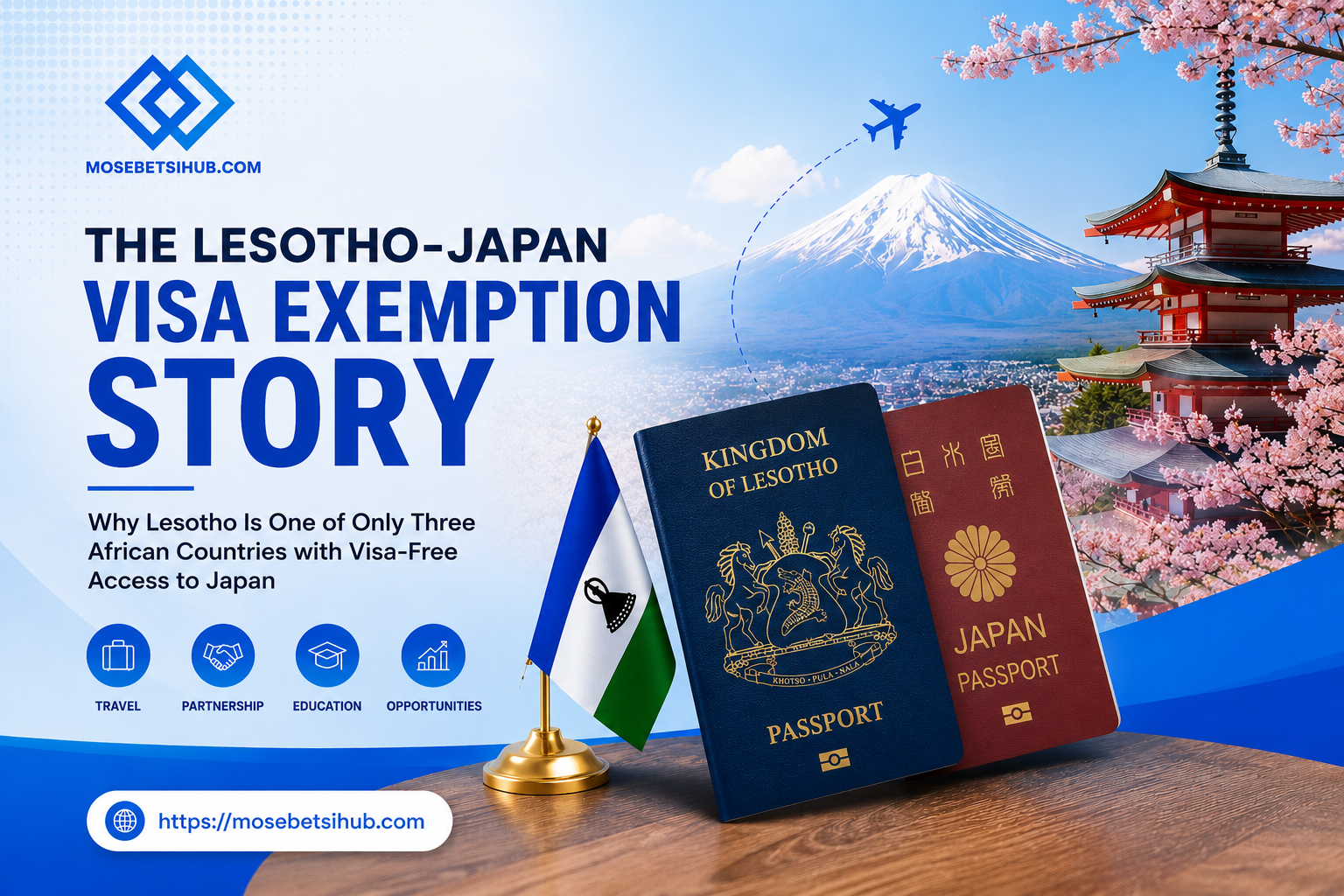 Lesotho Japan Visa-Free: Why Lesotho Is One of Only Three African Countries with Visa-Free Access to Japan (2026 Guide)